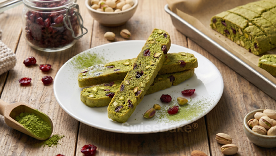 Cranberry & Matcha Cracker Recipe